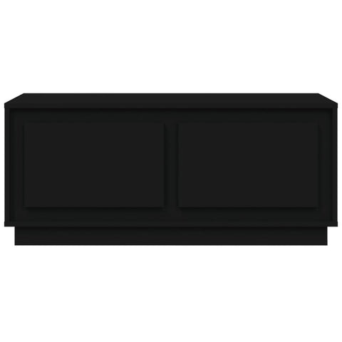 vidaXL Coffee Table Black 102x50x44 cm Engineered Wood