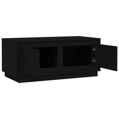 vidaXL Coffee Table Black 102x50x44 cm Engineered Wood