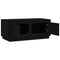 vidaXL Coffee Table Black 102x50x44 cm Engineered Wood