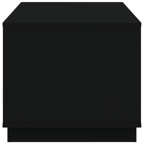 vidaXL Coffee Table Black 102x50x44 cm Engineered Wood