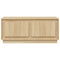 vidaXL Coffee Table Sonoma Oak 102x50x44 cm Engineered Wood