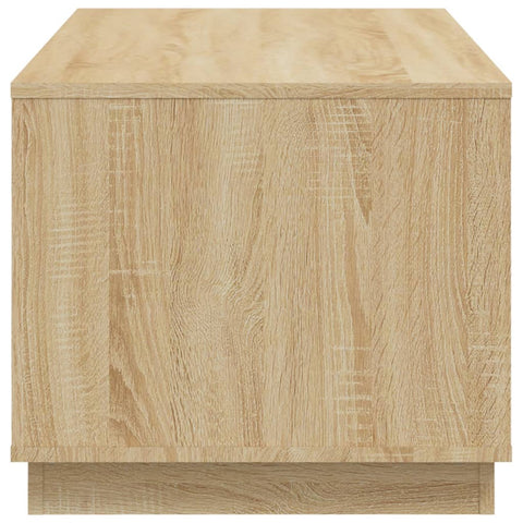 vidaXL Coffee Table Sonoma Oak 102x50x44 cm Engineered Wood