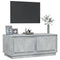 vidaXL Coffee Table Concrete Grey 102x50x44 cm Engineered Wood