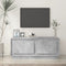 vidaXL Coffee Table Concrete Grey 102x50x44 cm Engineered Wood