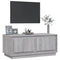 vidaXL Coffee Table Grey Sonoma 102x50x44 cm Engineered Wood