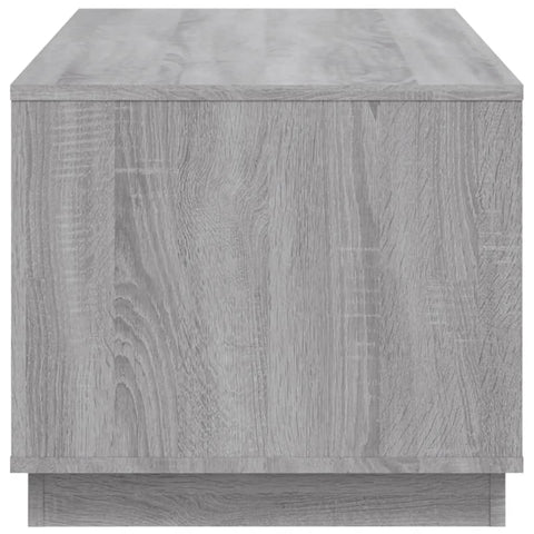 vidaXL Coffee Table Grey Sonoma 102x50x44 cm Engineered Wood