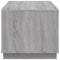 vidaXL Coffee Table Grey Sonoma 102x50x44 cm Engineered Wood
