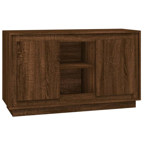 vidaXL Sideboard Brown Oak 102x35x60 cm Engineered Wood