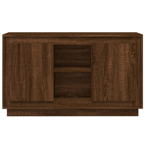 vidaXL Sideboard Brown Oak 102x35x60 cm Engineered Wood
