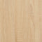 vidaXL Bed Frame without Mattress Sonoma Oak 75x190 cm Small Single Engineered Wood