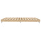 vidaXL Bed Frame without Mattress Sonoma Oak 200x200 cm Engineered Wood
