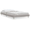 vidaXL Bed Frame without Mattress Grey Sonoma 90x200 cm Engineered Wood
