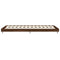vidaXL Bed Frame without Mattress Brown Oak 90x200 cm Engineered Wood