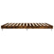 vidaXL Bed Frame without Mattress Smoked Oak 200x200 cm Engineered Wood