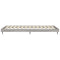 vidaXL Bed Frame without Mattress Grey Sonoma 100x200 cm Engineered Wood