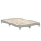 vidaXL Bed Frame without Mattress Grey Sonoma 120x190 cm Small Double Engineered Wood