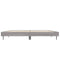vidaXL Bed Frame without Mattress Grey Sonoma 120x190 cm Small Double Engineered Wood