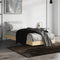 vidaXL Bed Frame without Mattress Sonoma Oak 75x190 cm Small Single Engineered Wood