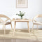 vidaXL Table Top 70x70x2.5 cm Solid Wood Pine Square
