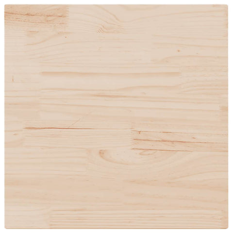 vidaXL Table Top 70x70x2.5 cm Solid Wood Pine Square