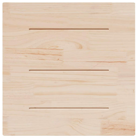vidaXL Table Top 80x80x2.5 cm Solid Wood Pine Square