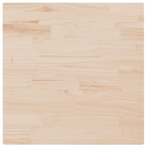 vidaXL Table Top 90x90x2.5 cm Solid Wood Pine Square