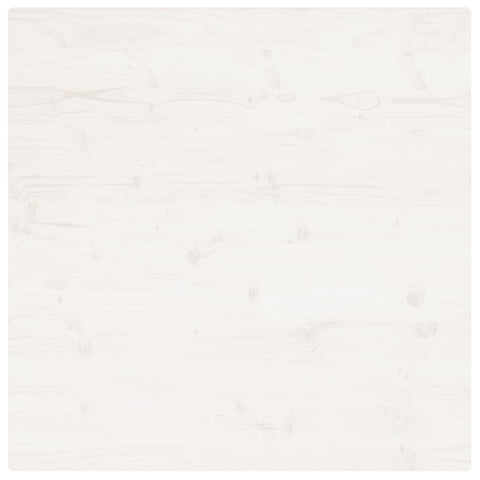 vidaXL Table Top White 90x90x2.5 cm Solid Wood Pine Square
