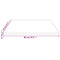 vidaXL Table Top White 90x90x2.5 cm Solid Wood Pine Square