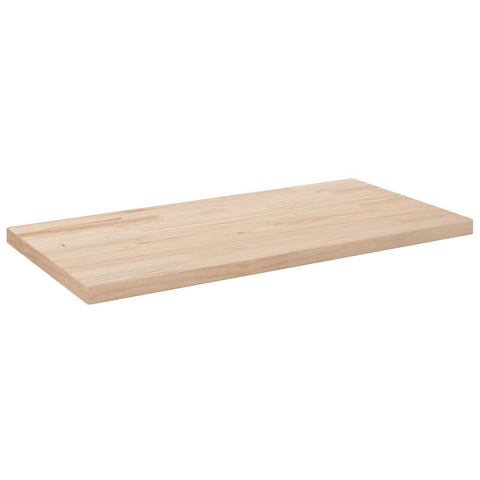 vidaXL Table Top 80x40x2.5 cm Solid Wood Pine Rectangular