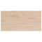 vidaXL Table Top 80x40x2.5 cm Solid Wood Pine Rectangular
