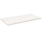 vidaXL Table Top White 110x55x2.5 cm Solid Wood Pine Rectangular