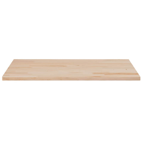 vidaXL Table Top 110x60x2.5 cm Solid Wood Pine Rectangular