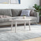 vidaXL Table Top White 70x35x2.5 cm Solid Wood Pine Oval