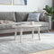 vidaXL Table Top White 80x40x2.5 cm Solid Wood Pine Oval