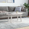 vidaXL Table Top White 60x30x2.5 cm Solid Wood Pine Oval