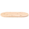 vidaXL Table Top 70x35x2.5 cm Solid Wood Pine Oval