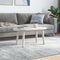vidaXL Table Top White 70x35x2.5 cm Solid Wood Pine Oval