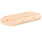 vidaXL Table Top 80x40x2.5 cm Solid Wood Pine Oval