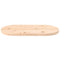 vidaXL Table Top 80x40x2.5 cm Solid Wood Pine Oval