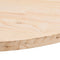 vidaXL Table Top 80x40x2.5 cm Solid Wood Pine Oval