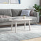 vidaXL Table Top White 80x40x2.5 cm Solid Wood Pine Oval