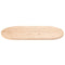 vidaXL Table Top 90x45x2.5 cm Solid Wood Pine Oval