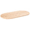 vidaXL Table Top 100x50x2.5 cm Solid Wood Pine Oval