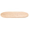 vidaXL Table Top 100x50x2.5 cm Solid Wood Pine Oval