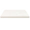 vidaXL Table Top White 40x40x2.5 cm Solid Wood Pine Square
