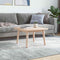 vidaXL Table Top 60x60x2.5 cm Solid Wood Pine Square