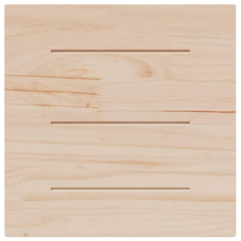 vidaXL Table Top 60x60x2.5 cm Solid Wood Pine Square