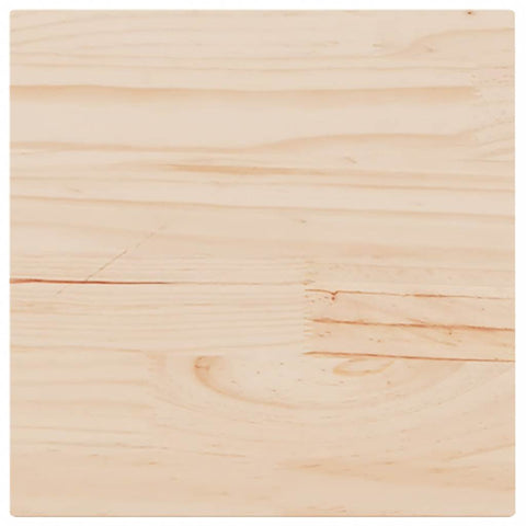 vidaXL Table Top 60x60x2.5 cm Solid Wood Pine Square
