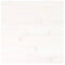 vidaXL Table Top White 60x60x2.5 cm Solid Wood Pine Square