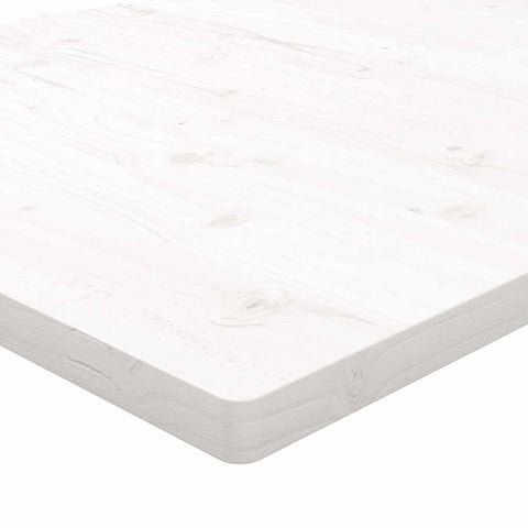 vidaXL Table Top White 60x60x2.5 cm Solid Wood Pine Square